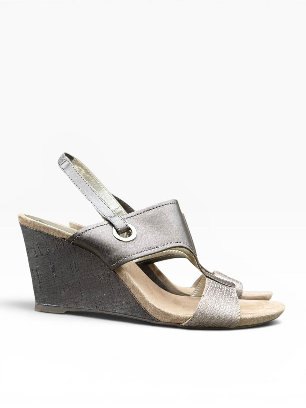 Anne Klein Akleni iflex Wedge Sandals Heels Women’s size 10